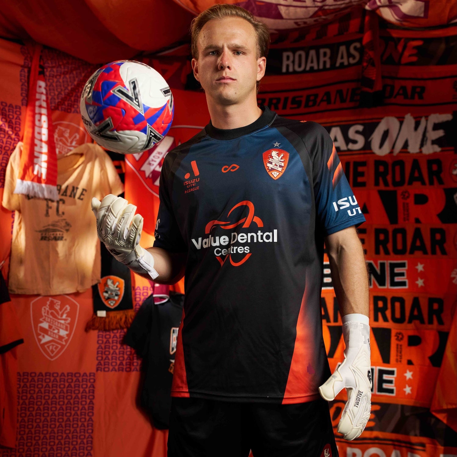 Brisbane Roar 25/26 Goalkeeper Home Shirt Mens