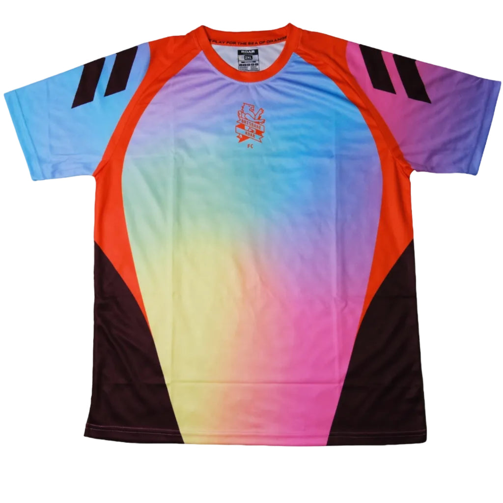 Brisbane Roar 25/26 Pre-Match Tee Pride Round